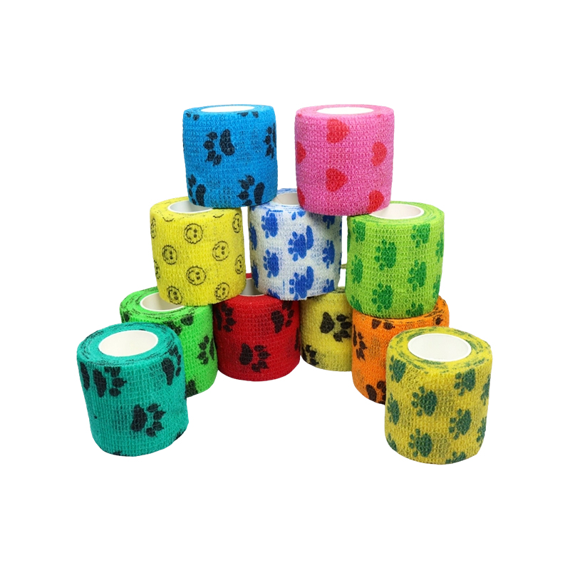 Pita Perban (Cetak) Pembungkus Kohesif Elastis Non-anyaman